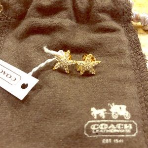 CLOSET CLEAROUT! FINAL PRICE. NWT Coach Earrings